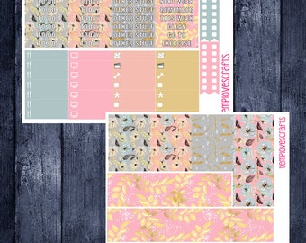 Blush Beauty Set for Erin Condren Life Planner