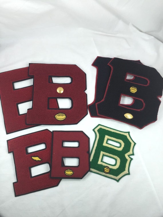 1 Letterman Jacket Patch Letter "B" 1960's