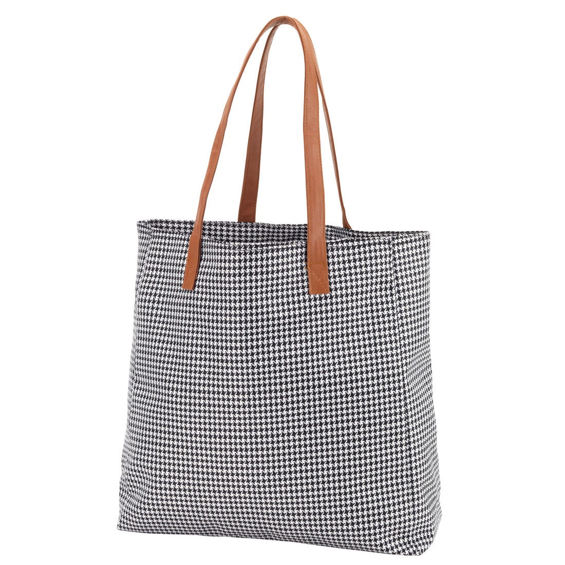 Houndstooth Tote Houndstooth Bag by TheVelvetButtercup on Etsy