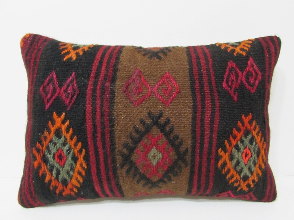 16x24 bohemian pillow throw outdoor Turkish boho ethnic