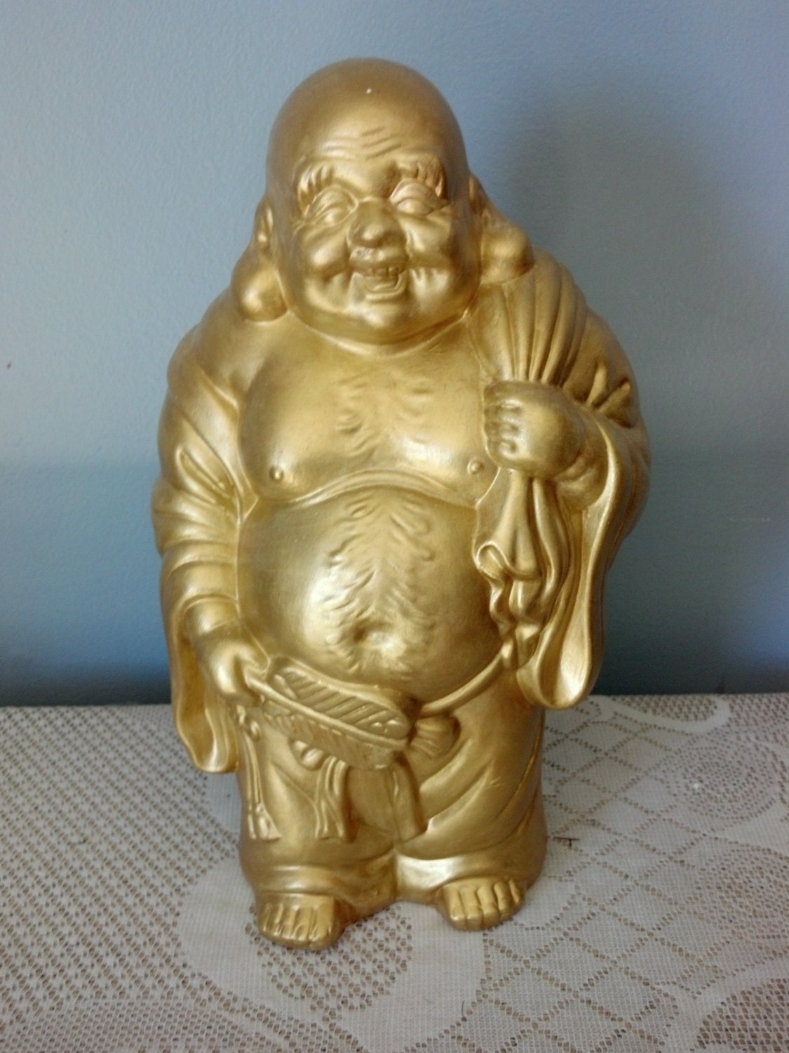 Large Ceramic Buddha Statue