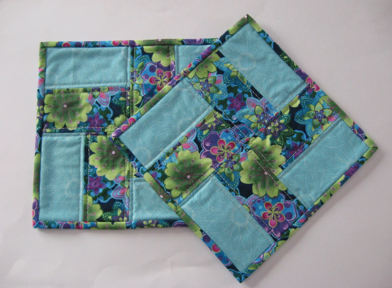 Quilted Snack Mat quilted mug rugs snack mat mug rugs