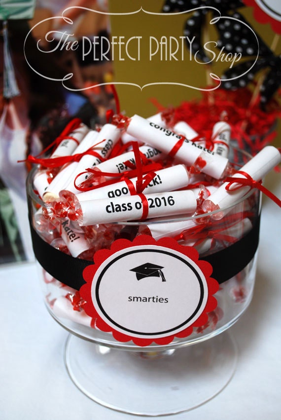 Class of 2016/ Graduation Party/ Smarties by ThePerfectPartyShop