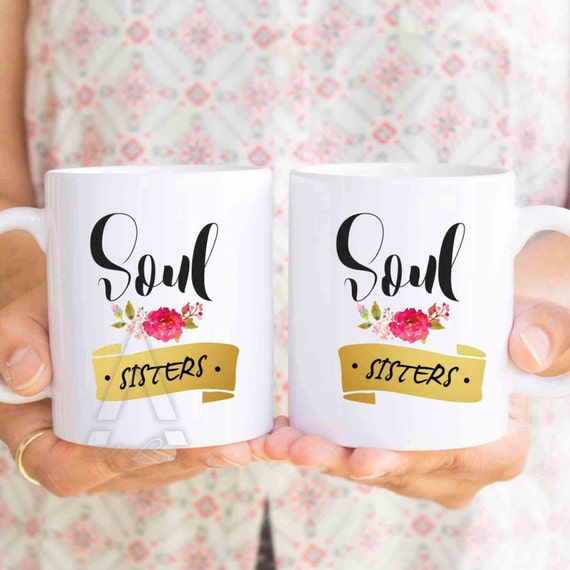Soul sisters mug set