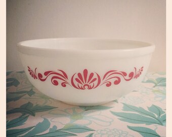 Reduced * JAJ Mixing bowl. -Classics range - 'red script'