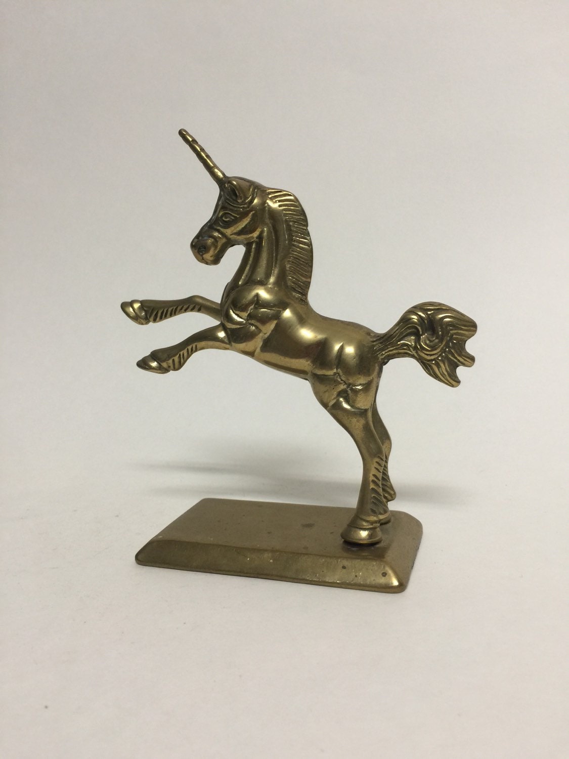 metal unicorn figurine