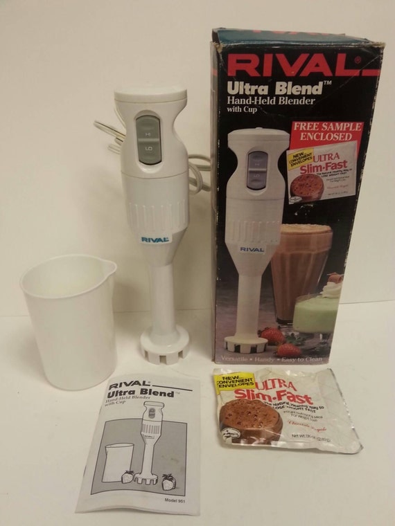 Free Shipping Rival Ultra Blend HandHeld Blender Model 951