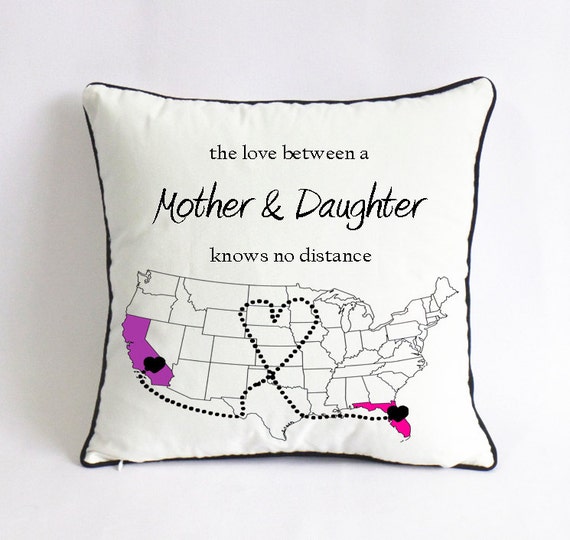 Download long distance mom daughter pillowcase-mom birthday by ...