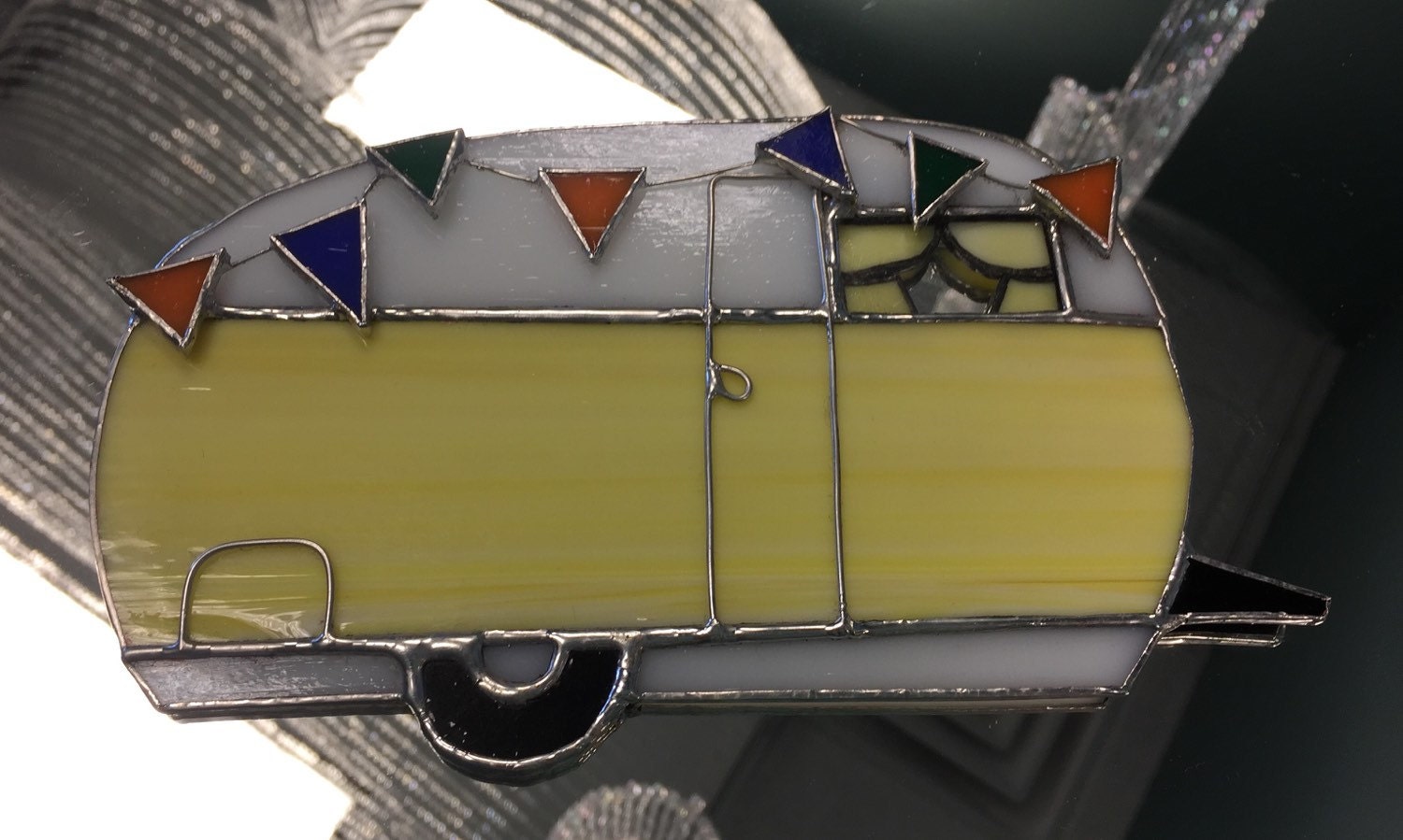 Camper Trailer RV Stained Glass Suncatcher