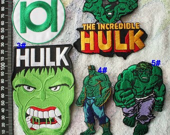 Super Hero Applique The Incredible Hulk iron on Patch CD4