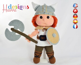 Pattern - Tommy With Viking Costume