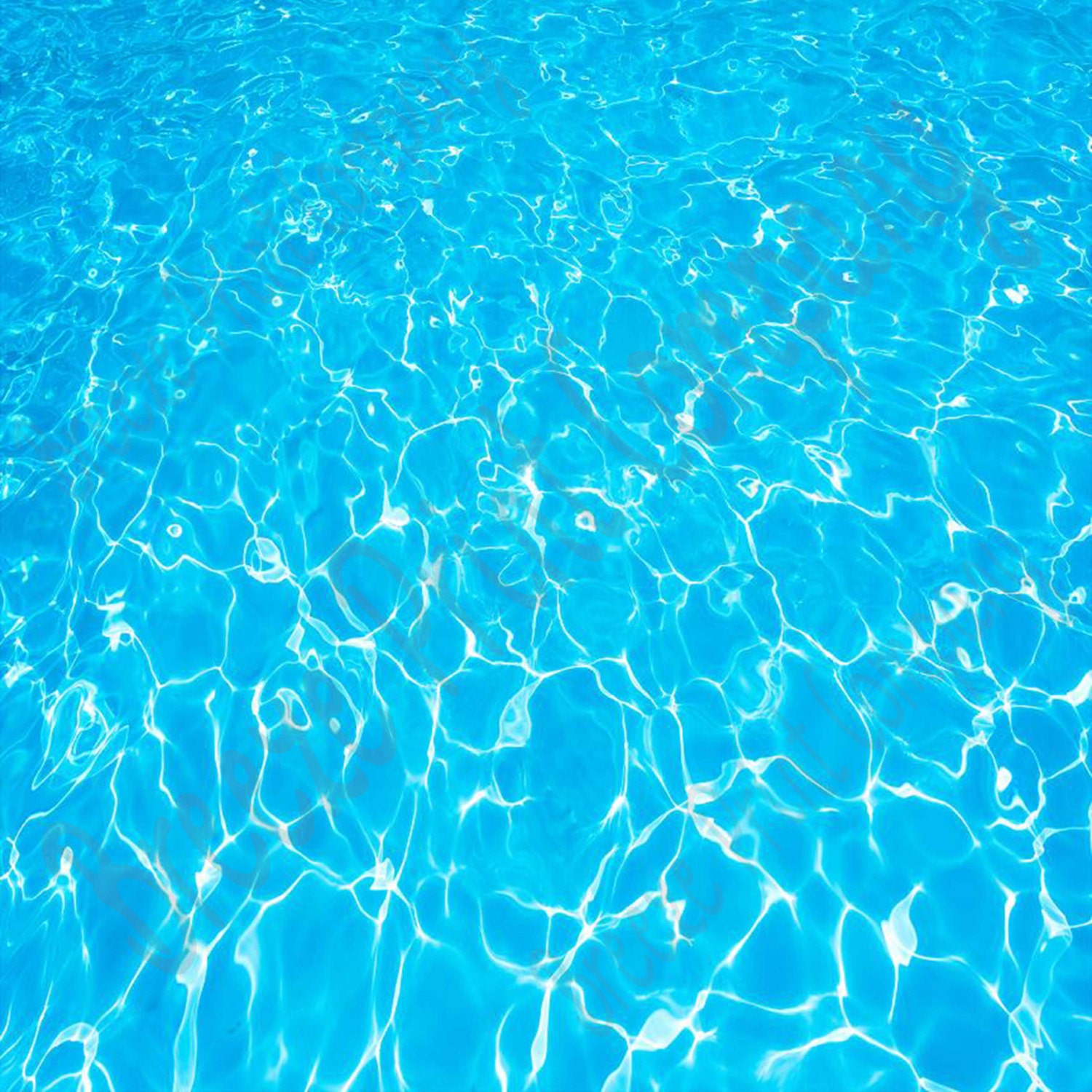 Water pattern printed heat transfer or adhesive vinyl sheet