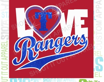 Texas Rangers baseball tees tanks.glitter.baseball glitter tanks.Texas baseball tanks.D