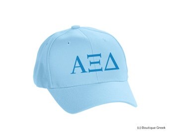 AXiD Alpha Xi Delta Classic Letters Hat