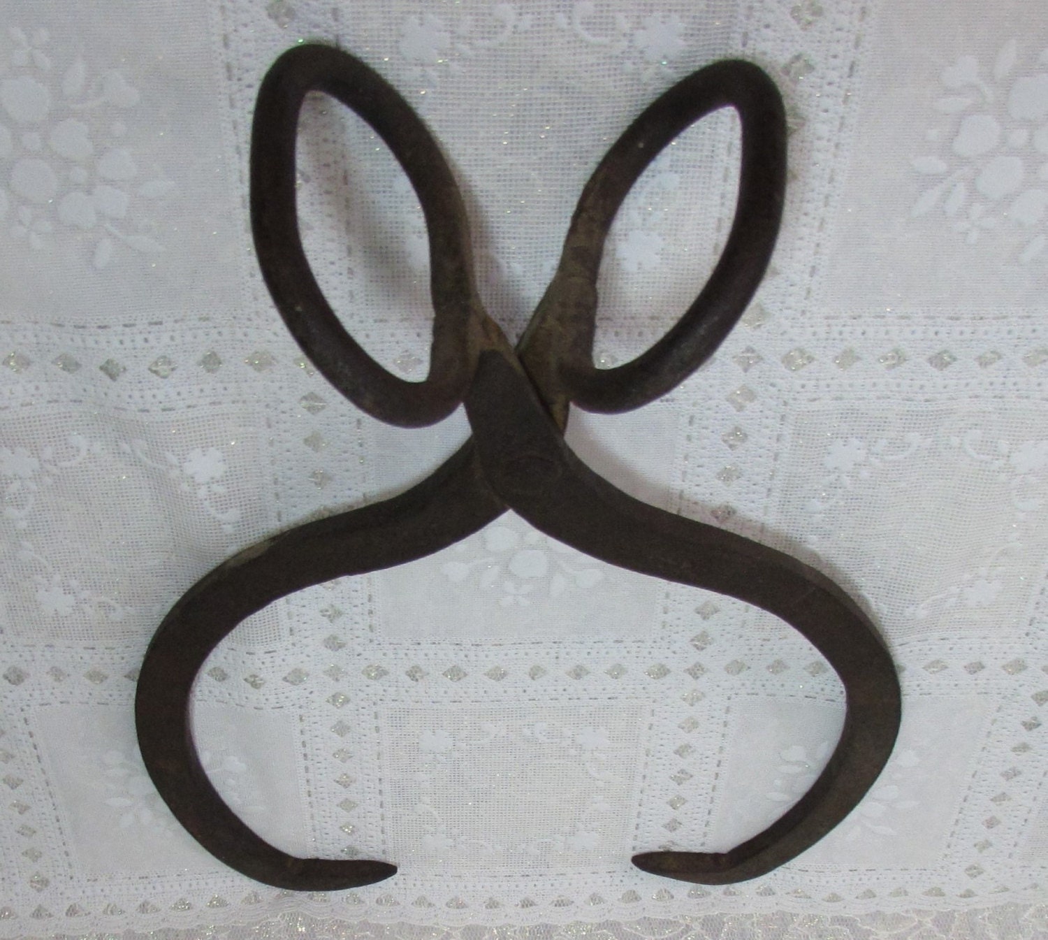 Antique Ice Tongs Vintage Ice Hook Tongs by BeanzVintiques on Etsy