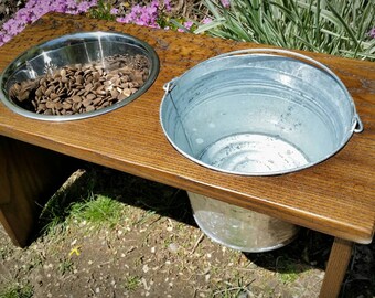 Elevated Dog Bowls, Raised Dog Bowl, Dog Bowl Station, Custom Dog