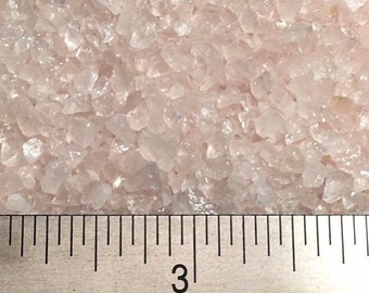 Crushed Rose Quartz - Extra Large Sand - 100% Natural Stone Without Fillers