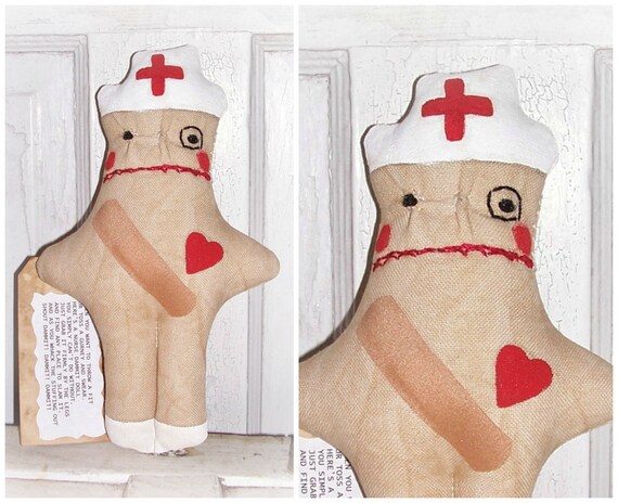 Nurse DAMMIT Doll Karma De-Stress Nurse Doll College