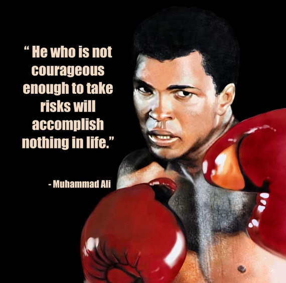 Boxing Legend Muhammad Ali Inspirational Courageous Life