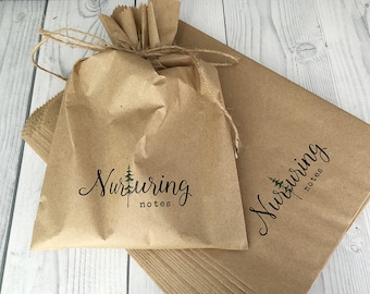 Custom Merchandise Bags | Multiple Sizes | 100% Recycled | Custom Bags | Custom Gift Bags | Flat Merchandise Bags | Custom Paper Bag