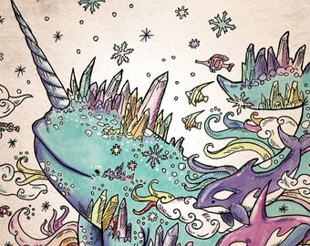 coloring book "Magical creatures coloring"