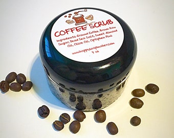 COFFEE BODY SCRUB, Anti Cellulite Scrub, Skin Care, Natural body scrub, Sugar Body Scrub, salt body scrub, Body Scrub, Coffee scrub