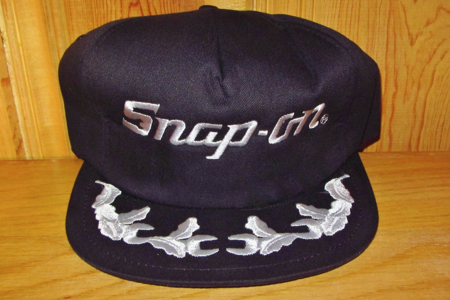 SNAP ON Tools Original Vintage Black Trucker Snapback Hat