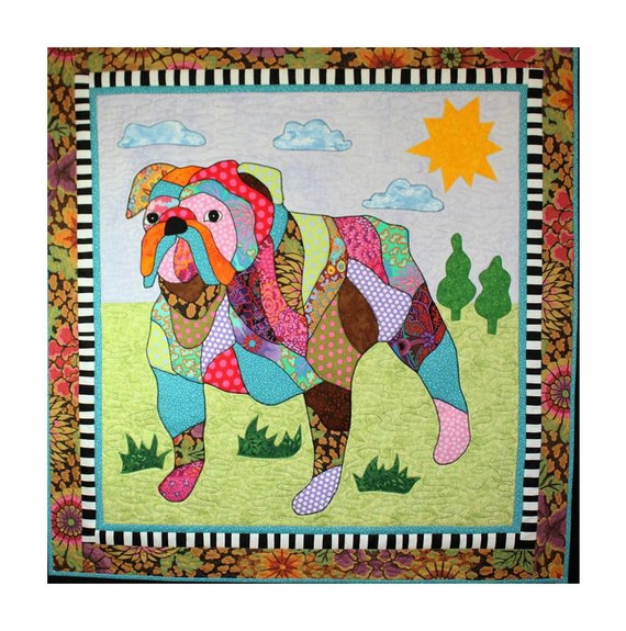 BJ Designs & Patterns Max the Bulldog Dog by BeaverheadSupplies