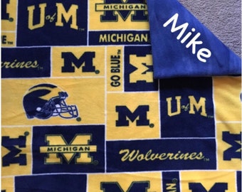 Michigan blanket | Etsy