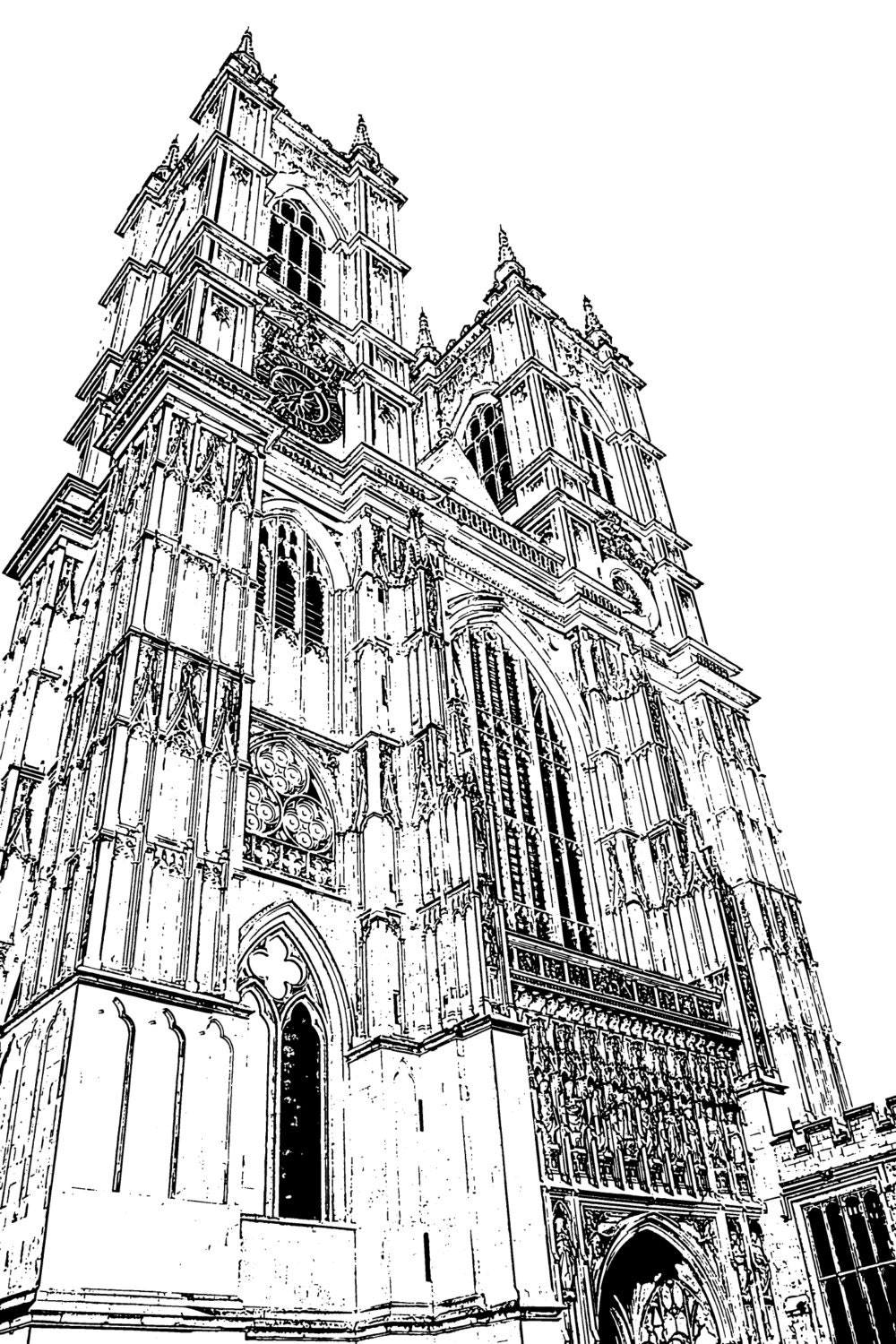 Download London England Adult Coloring Book/ Set of 5 Coloring Pages/