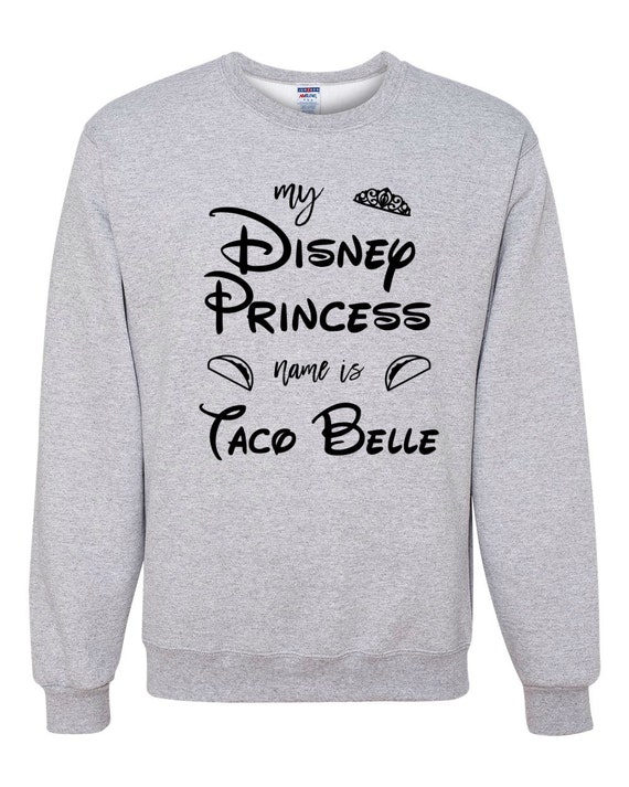 Disney Princess Unisex Sweatshirt Funny shirt Printed