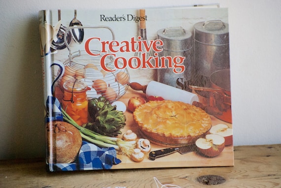 SALE Readers Digest Creative Cooking Vintage Cookbook Holiday