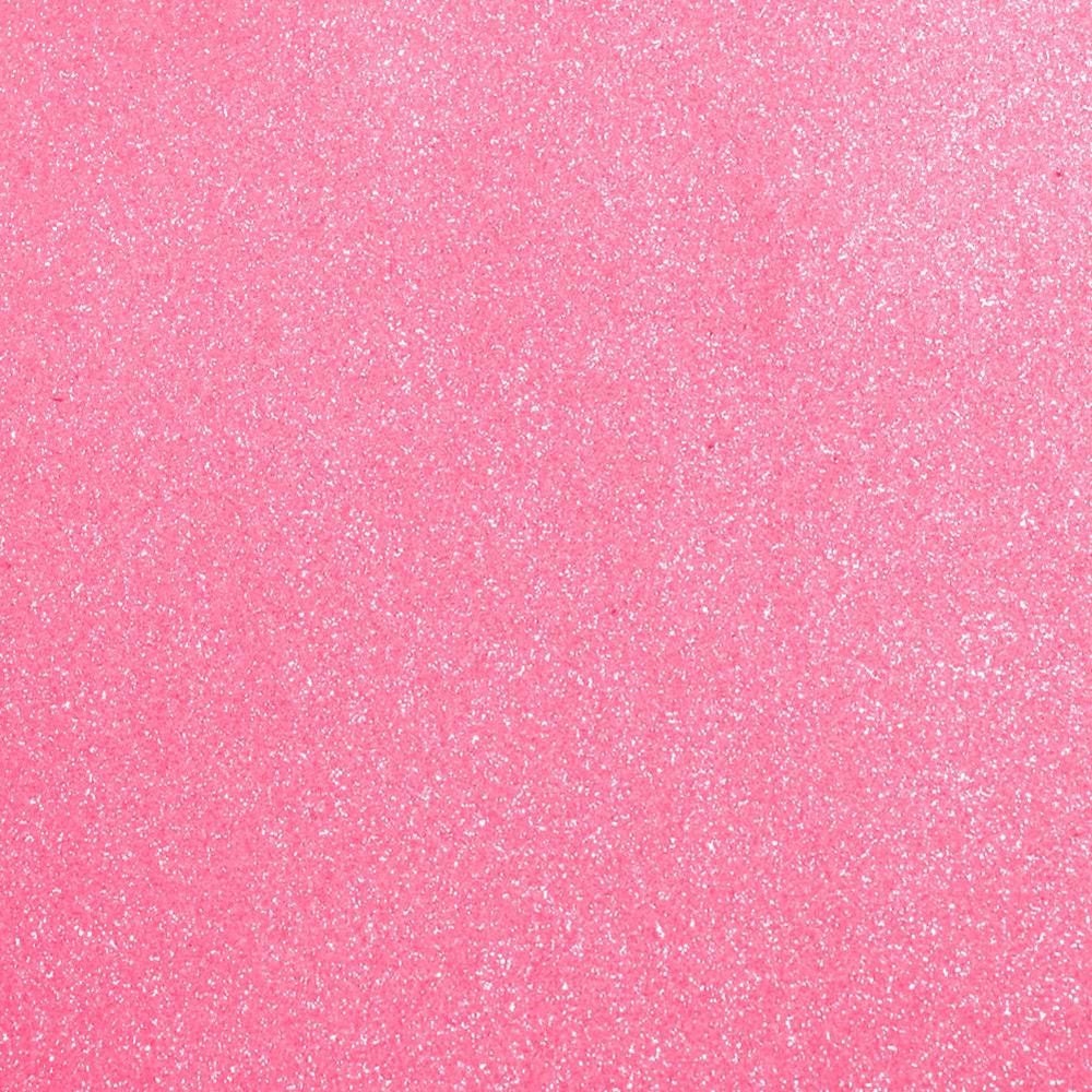 FINE glitter fabric sheet. Hot Pink A4 sheet. by GlitterFabrics