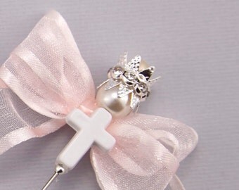 15 pc Martirika Greek Orthodox , Baptism favor for boy/girl Bautizo, Bautizo de recuerdos, Favor Witness Pins Baptism pin with crown