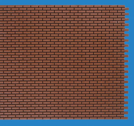 Dollhouse Miniatures 124 Scale Plastic Wall Brick by A1WHOLESALES