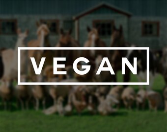 Vegan | Vinyl Window Decal
