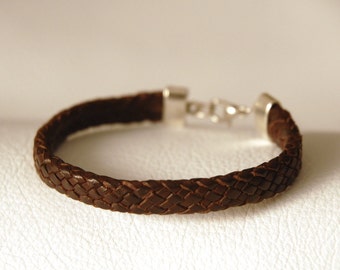 Leather Bracelet, 1 of a kind, 17cm