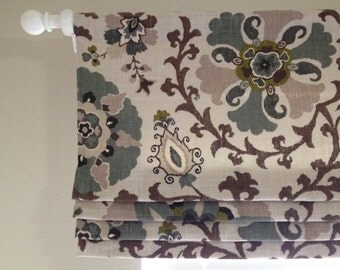 Faux Roman Shade Braemore Silsila Rhinestone ONE shade