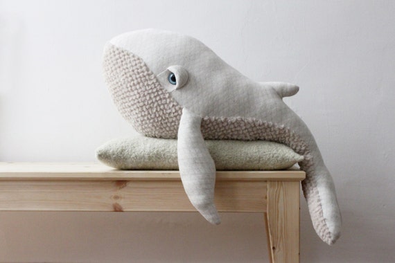 big stuffed animal whale