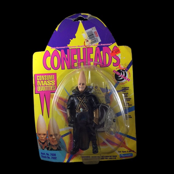 Vintage 1993 ConeHeads action Figures Beldar by shopthevioletfox
