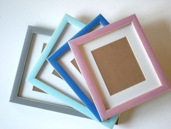 Photo frame 8x10 colorful frame 20x25 cm crafts delicate frame