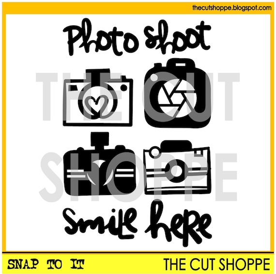 The Snap to It cut file set includes 6 camera themed icons, that can be used for your scrapbooking and papercrafting projects.