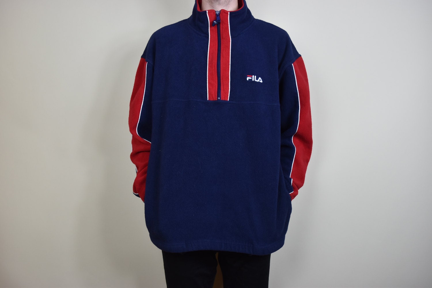 fila half zip pullover