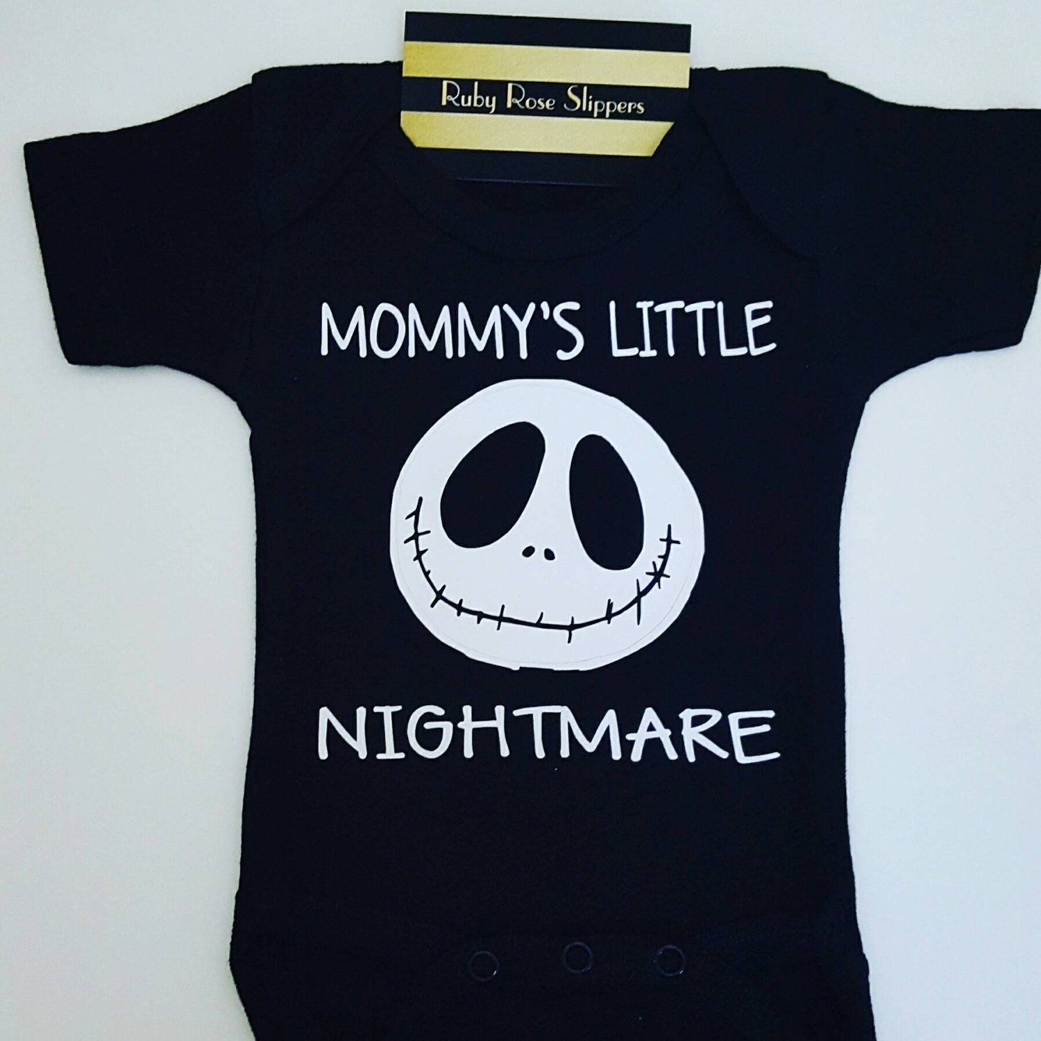 Nightmare before Christmas Inspired baby onesie Disney