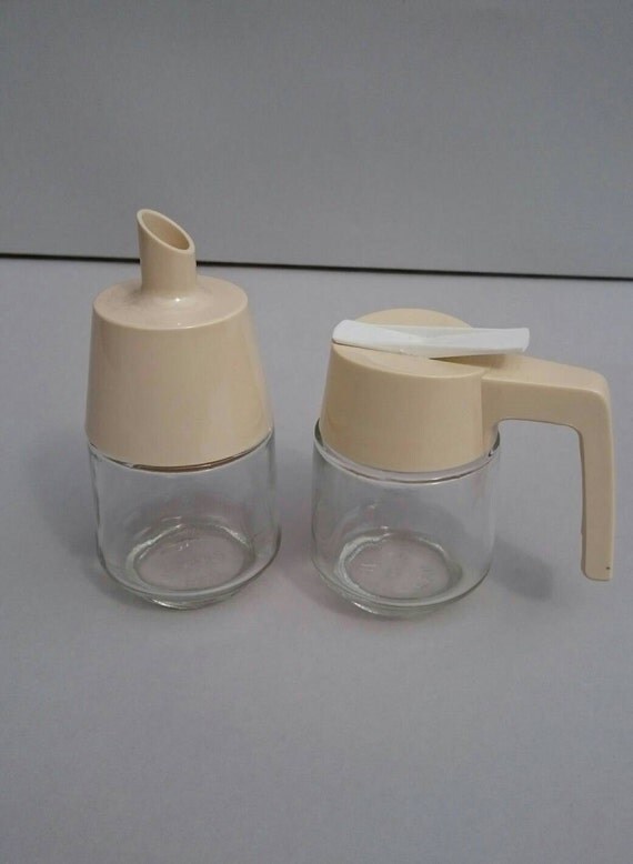 Vintage Gemco Sugar and Cream Dispenser by MichaelmasDaisy on Etsy