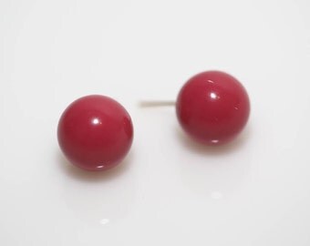 Pink Dot Earrings
