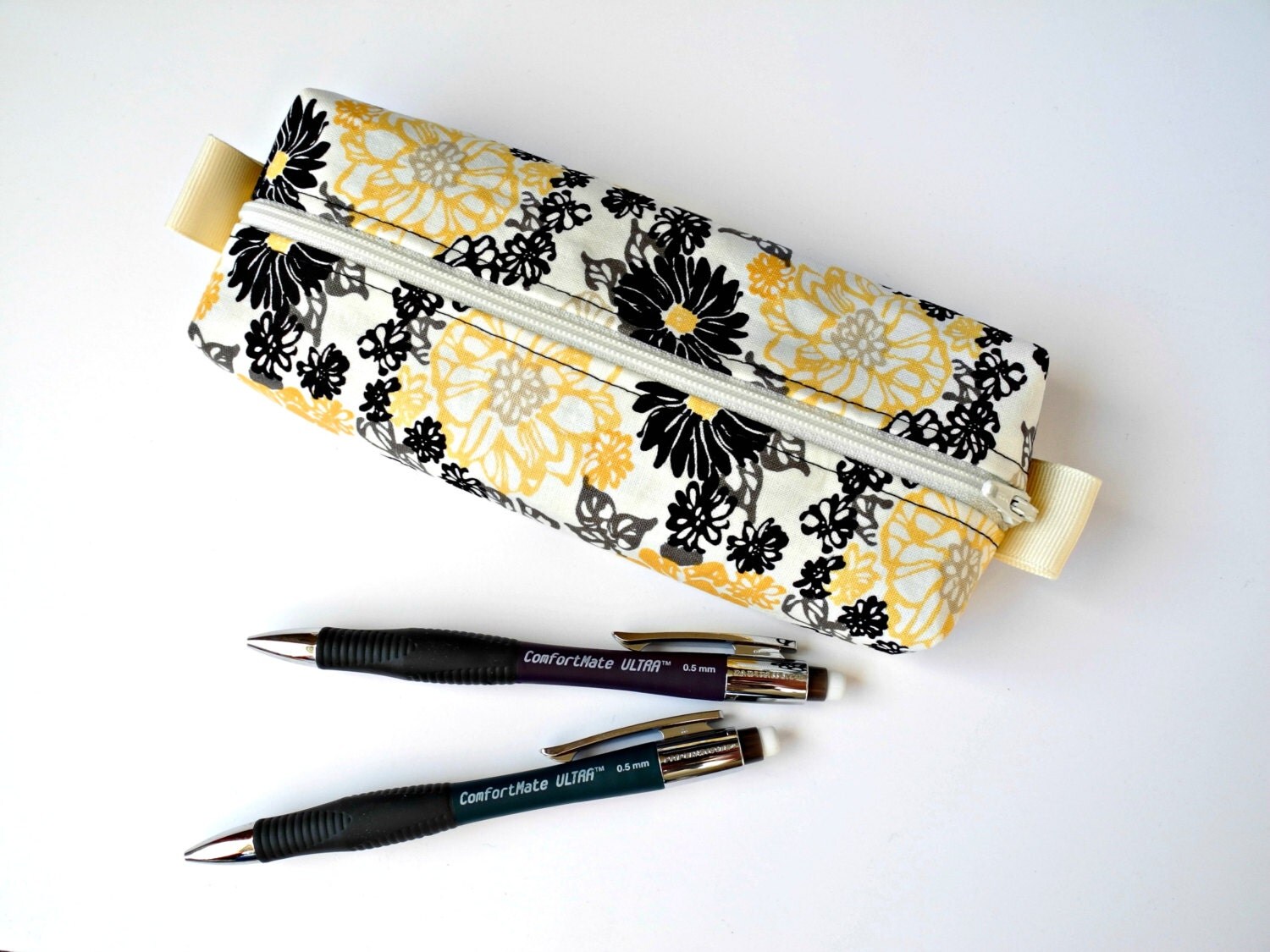 Box Pencil Case Fabric pencil bag pencil pouch zipper