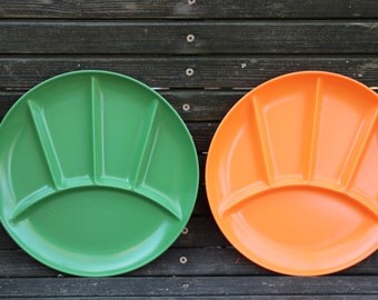 Melamine Divided Plates
