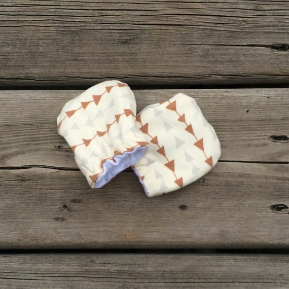No Scratch Baby Mittens by CandyBabyCollection on Etsy