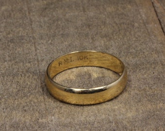 Estate, 10K Yellow Gold Band
